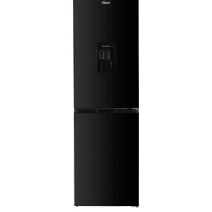 Swan SR156130B 55cm Wide, Total No Frost, 50/50 split, Water Dispenser, Fridge Freezer - Black